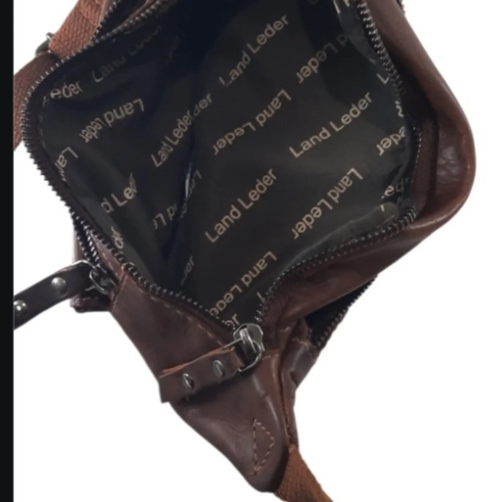 LandLeder Old School Beltbag/ Crossbody Leather.